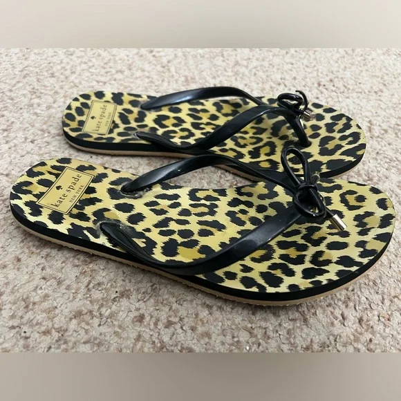 Kate Spade Nassau Flip Flops Size 8M - Picture 4 of 6